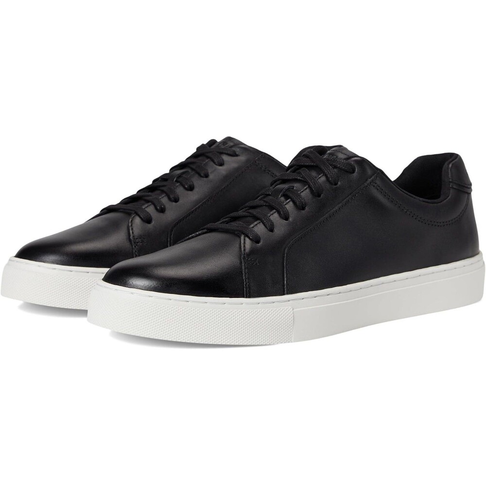 COLE HAAN MEN'S GRAND SERIES LEATHER JENSEN SNEAKERS BLACK NIB SZ 9‎ WIDE $168